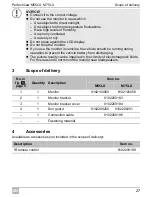 Preview for 27 page of Waeco PerfectView M55LX Installation And Operating Manual