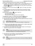 Preview for 33 page of Waeco PerfectView M55LX Installation And Operating Manual