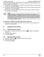 Preview for 34 page of Waeco PerfectView M55LX Installation And Operating Manual