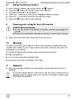 Preview for 37 page of Waeco PerfectView M55LX Installation And Operating Manual