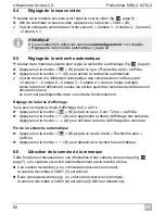 Preview for 52 page of Waeco PerfectView M55LX Installation And Operating Manual