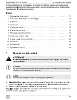 Preview for 71 page of Waeco PerfectView M55LX Installation And Operating Manual