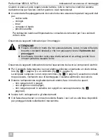 Preview for 73 page of Waeco PerfectView M55LX Installation And Operating Manual