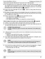 Preview for 81 page of Waeco PerfectView M55LX Installation And Operating Manual