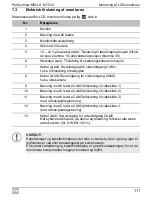 Preview for 111 page of Waeco PerfectView M55LX Installation And Operating Manual