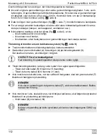 Preview for 112 page of Waeco PerfectView M55LX Installation And Operating Manual