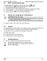 Preview for 131 page of Waeco PerfectView M55LX Installation And Operating Manual