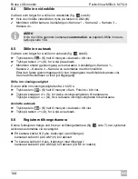 Preview for 144 page of Waeco PerfectView M55LX Installation And Operating Manual