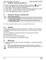 Preview for 176 page of Waeco PerfectView M55LX Installation And Operating Manual