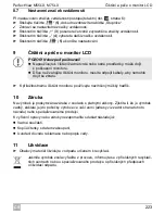 Preview for 223 page of Waeco PerfectView M55LX Installation And Operating Manual