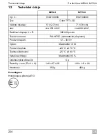 Preview for 224 page of Waeco PerfectView M55LX Installation And Operating Manual