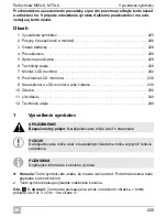 Preview for 225 page of Waeco PerfectView M55LX Installation And Operating Manual