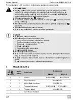 Preview for 228 page of Waeco PerfectView M55LX Installation And Operating Manual