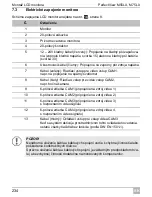 Preview for 234 page of Waeco PerfectView M55LX Installation And Operating Manual