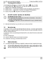 Preview for 254 page of Waeco PerfectView M55LX Installation And Operating Manual