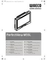 Preview for 1 page of Waeco PerfectView M59L Installation And Operating Instructions Manual