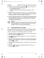 Preview for 21 page of Waeco PerfectView M59L Installation And Operating Instructions Manual