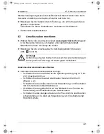 Preview for 27 page of Waeco PerfectView M59L Installation And Operating Instructions Manual