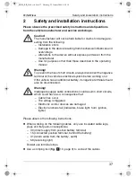 Preview for 37 page of Waeco PerfectView M59L Installation And Operating Instructions Manual