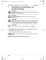 Preview for 178 page of Waeco PerfectView M59L Installation And Operating Instructions Manual