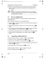 Preview for 210 page of Waeco PerfectView M59L Installation And Operating Instructions Manual