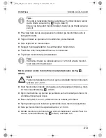 Preview for 213 page of Waeco PerfectView M59L Installation And Operating Instructions Manual