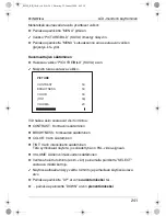 Preview for 241 page of Waeco PerfectView M59L Installation And Operating Instructions Manual