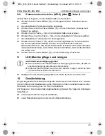 Preview for 21 page of Waeco PerfectView M5L Installation And Operating Manual