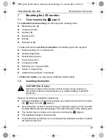 Preview for 29 page of Waeco PerfectView M5L Installation And Operating Manual