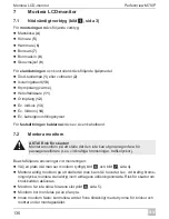 Предварительный просмотр 136 страницы Waeco PerfectView M70IP Installation And Operating Manual