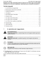 Предварительный просмотр 263 страницы Waeco PerfectView M70IP Installation And Operating Manual