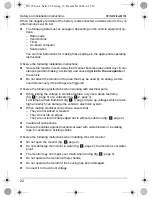 Preview for 22 page of Waeco PerfectView M70L Installation And Operating Manual