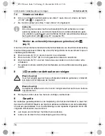 Preview for 76 page of Waeco PerfectView M70L Installation And Operating Manual