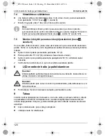 Preview for 120 page of Waeco PerfectView M70L Installation And Operating Manual