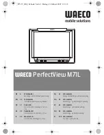 Waeco PerfectView M71L Installation And Operating Manual preview