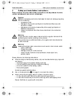 Предварительный просмотр 21 страницы Waeco PerfectView M71L Installation And Operating Manual