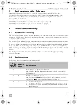 Preview for 27 page of Waeco PERFECTVIEW M75LX Installation And Operating Manual