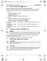 Preview for 22 page of Waeco PerfectView M7LS Installation And Operating Manual