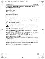 Preview for 32 page of Waeco PerfectView M7LS Installation And Operating Manual