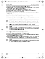 Preview for 33 page of Waeco PerfectView M7LS Installation And Operating Manual