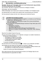 Preview for 10 page of Waeco PerfectView M9LQ Installation And Operating Manual