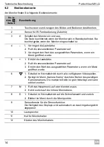 Preview for 14 page of Waeco PerfectView M9LQ Installation And Operating Manual