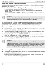 Preview for 20 page of Waeco PerfectView M9LQ Installation And Operating Manual