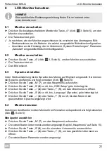 Preview for 21 page of Waeco PerfectView M9LQ Installation And Operating Manual