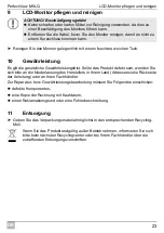 Preview for 23 page of Waeco PerfectView M9LQ Installation And Operating Manual