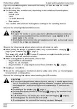 Preview for 27 page of Waeco PerfectView M9LQ Installation And Operating Manual