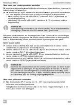 Preview for 103 page of Waeco PerfectView M9LQ Installation And Operating Manual