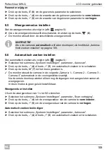 Preview for 105 page of Waeco PerfectView M9LQ Installation And Operating Manual