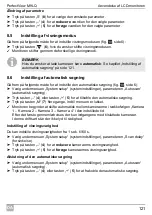 Preview for 121 page of Waeco PerfectView M9LQ Installation And Operating Manual