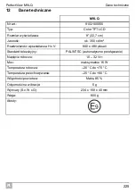 Preview for 225 page of Waeco PerfectView M9LQ Installation And Operating Manual